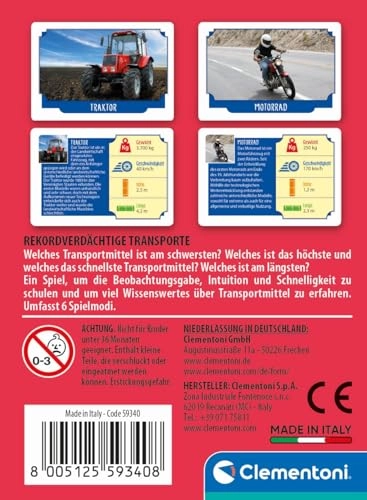 Galileo Games Rekordächtige Transporte - Card Game (German)