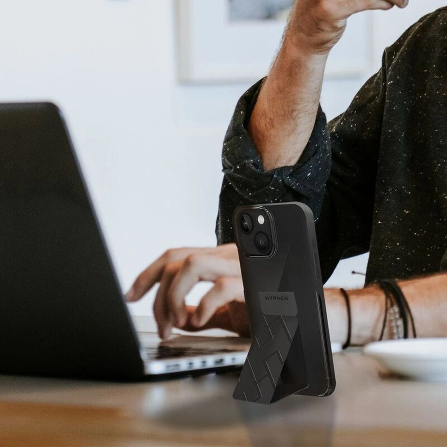 Grip Holder Case TPU for iPhone 14