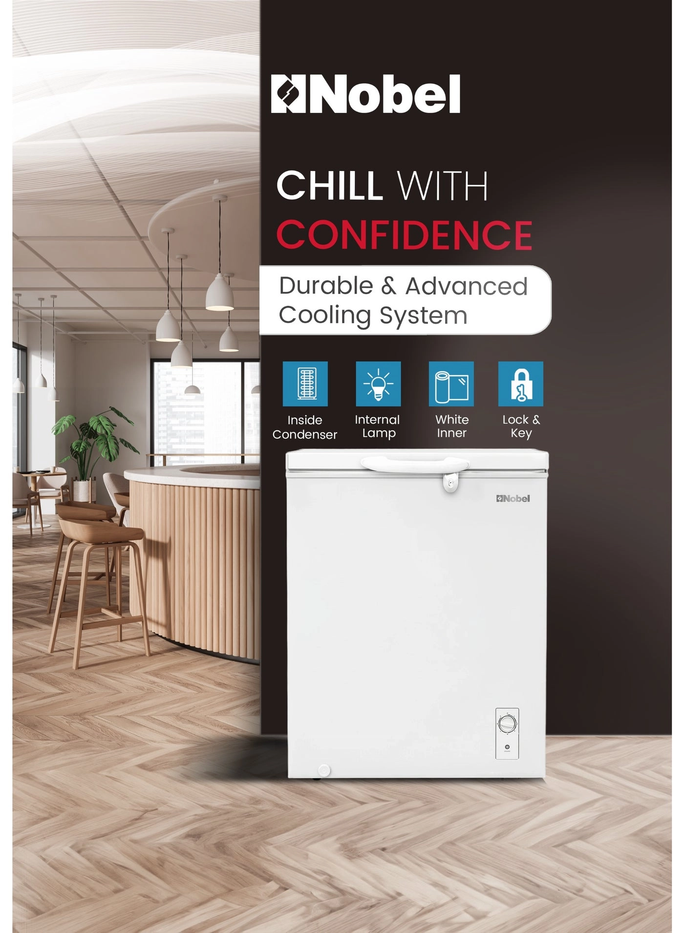 NCF140 - Single Door Mechanical Control R600a