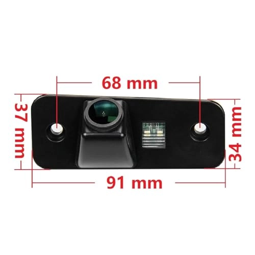 Reverse car rear view camera - Night vision Wired 720 x 540 pixels