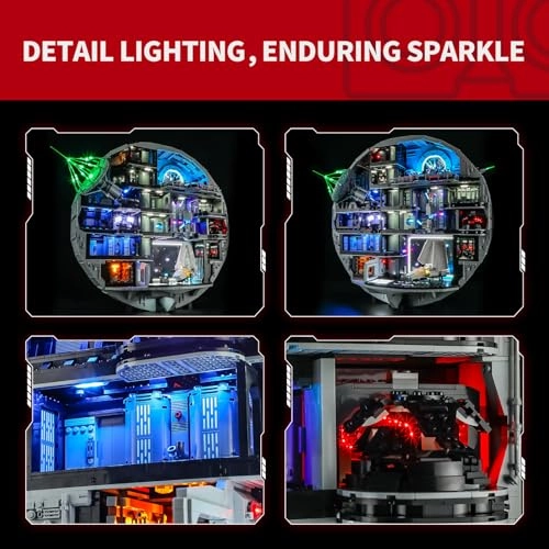 LED Light Kit for LEGO Star Wars Death Star 75419