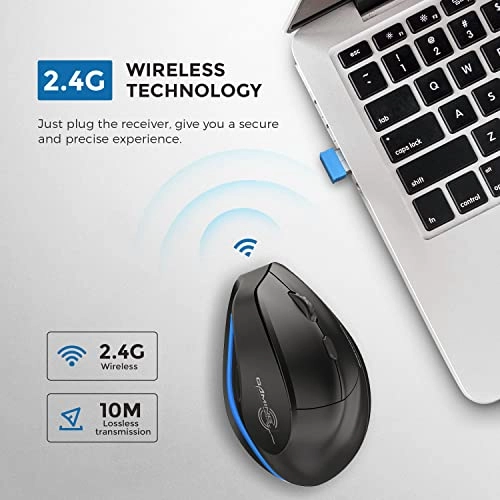 Ergonomic Vertical Mouse - USB