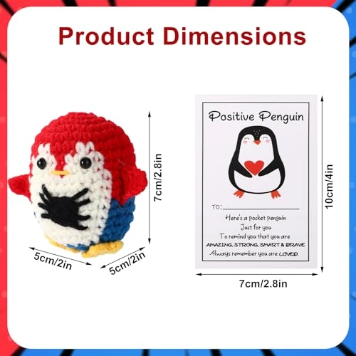 Positive Spider Penguin - 7 cm