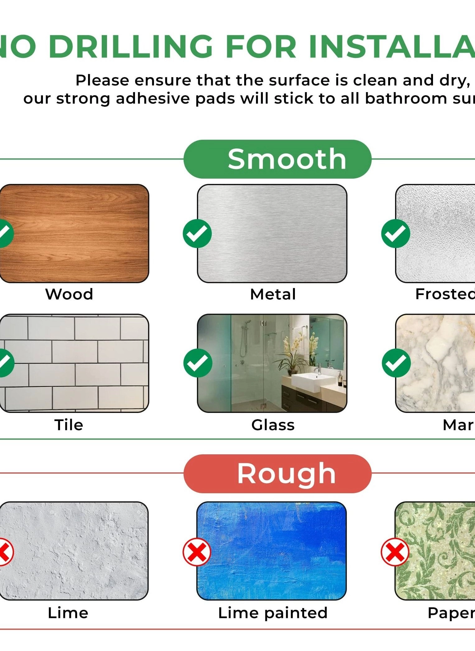 Electric Toothbrush Holder - Any toothbrush and electric toothbrush heads Wall-Mounted