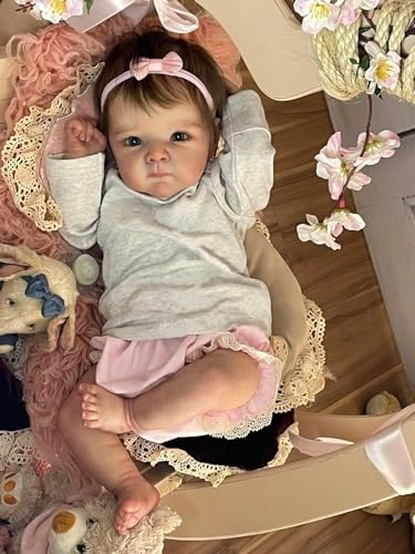 Reborn Baby Doll - 18 inch Silicone Vinyl Anatomically Correct Ages 3+