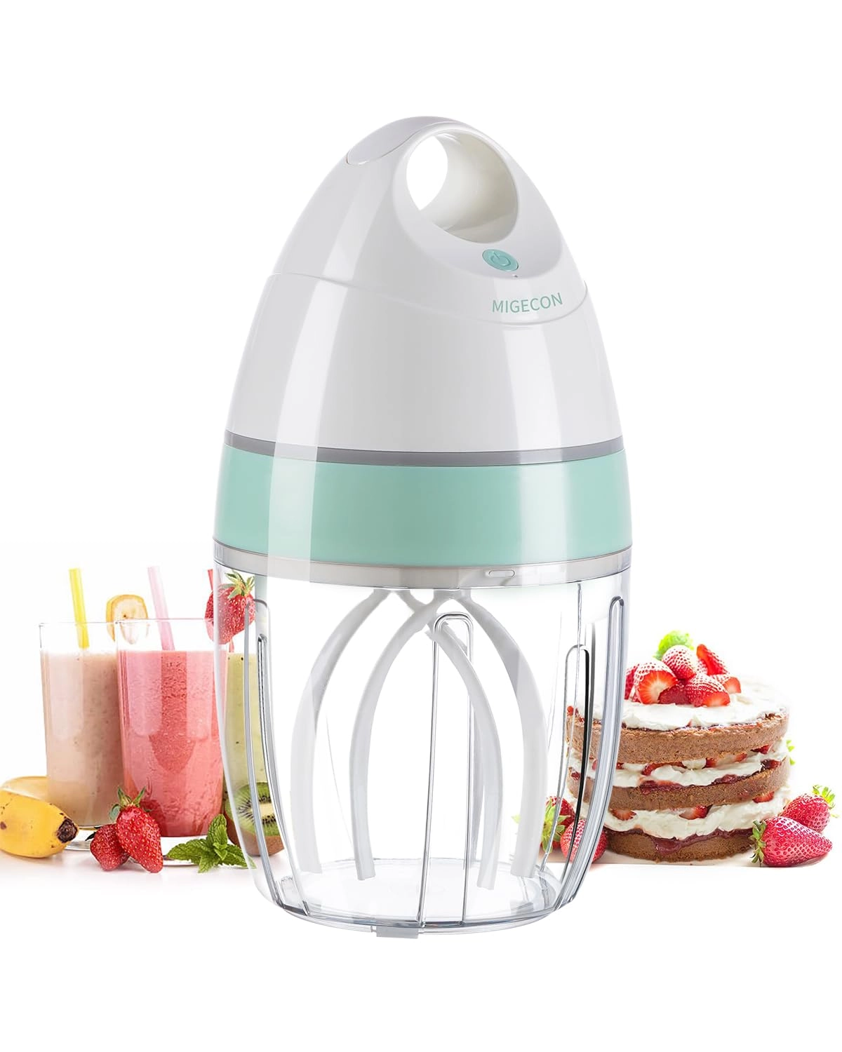 Migecon Stand Mixer - 900 Milliliters 24 watts