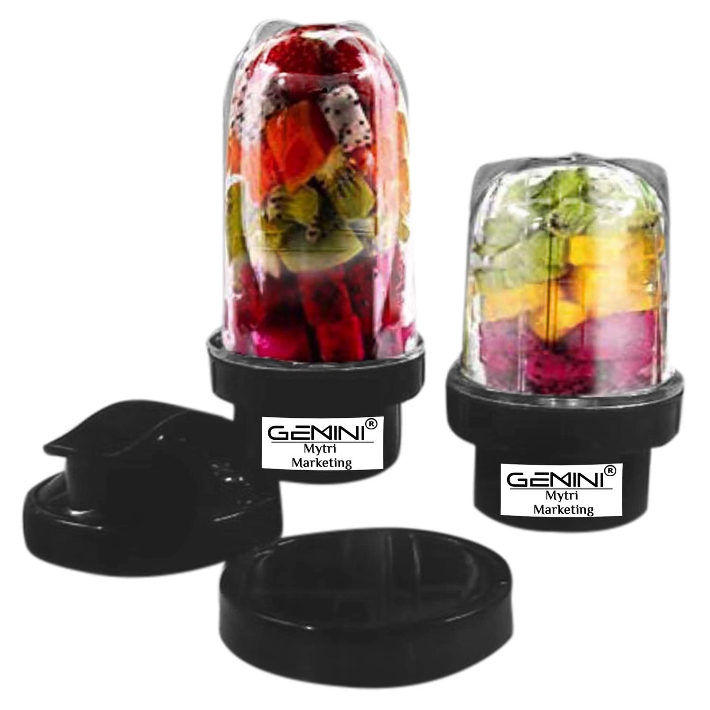 Bullet Jars - 530 ML 350 ML ABS Transparent