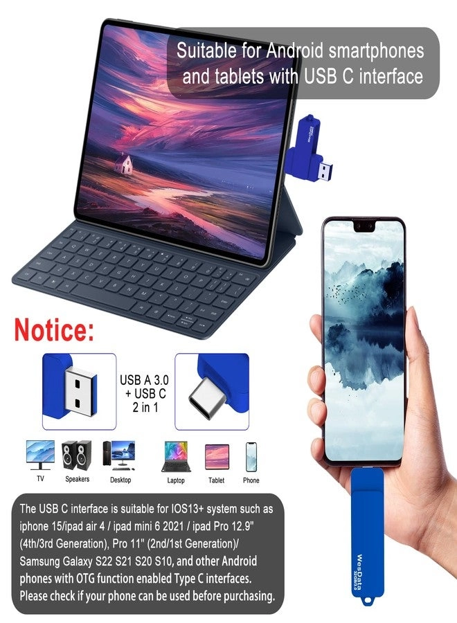 WDUSB06 - USB 3.0 USB C and Type A Port 32GB