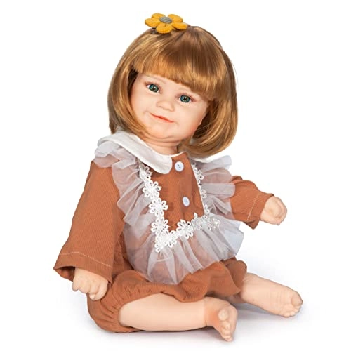 Reborn Baby Doll - 22 Inch Silicone Baby Girl Ages 3+