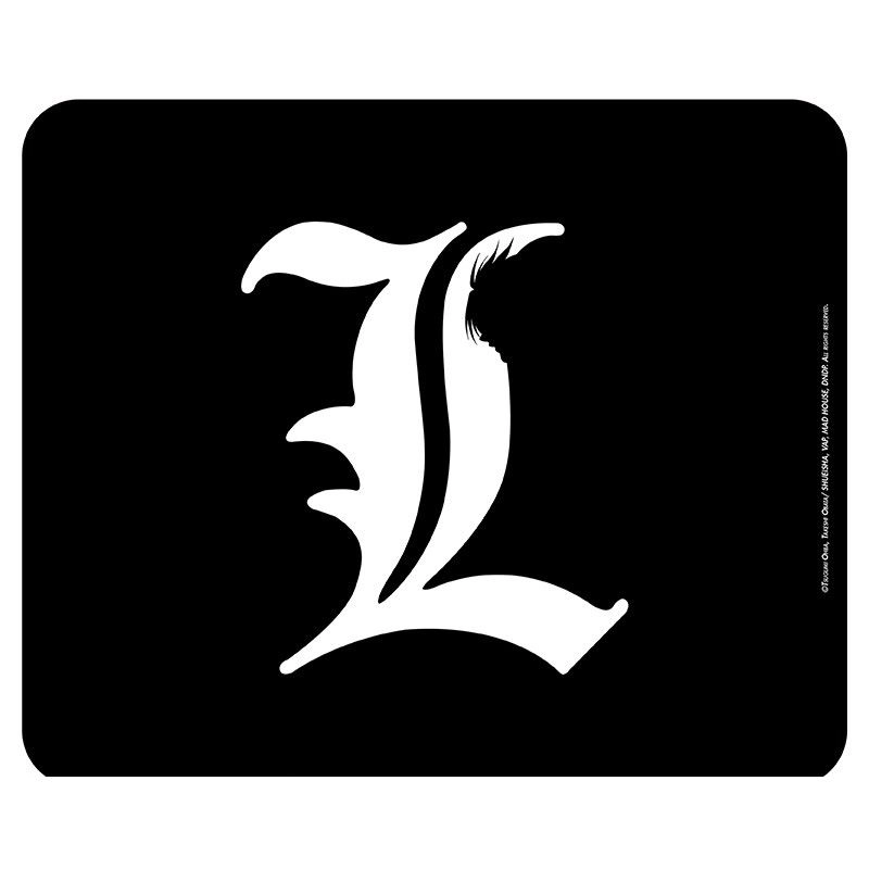 ABYstyle DEATH NOTE L Woven Fabric Mouse Pad - 23.5x19.5 cm