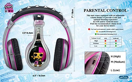 LOL Surprise KD-LL-140 Wired Headphone