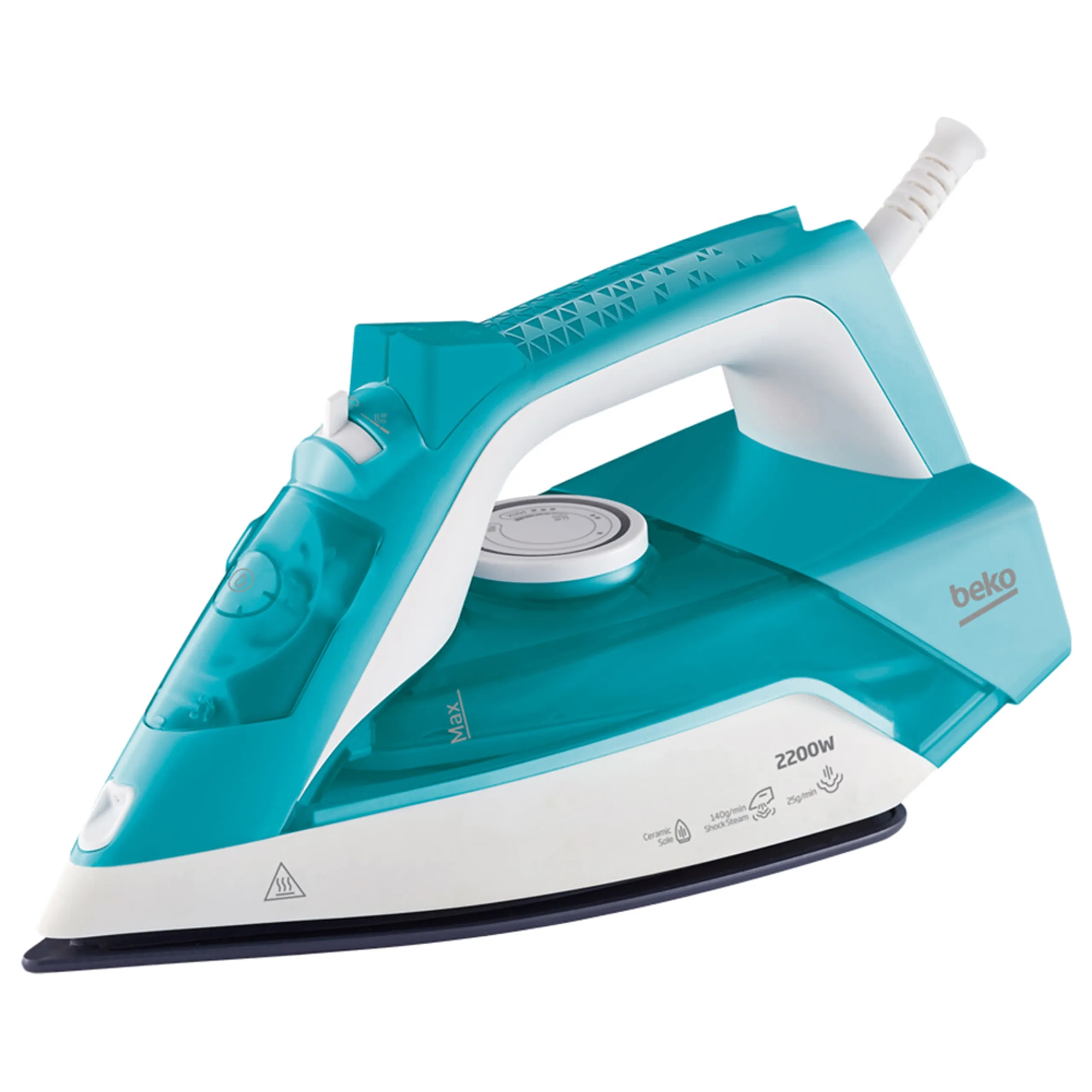 Beko Steam Iron - 2200Watts 25 g/min continuous steam
