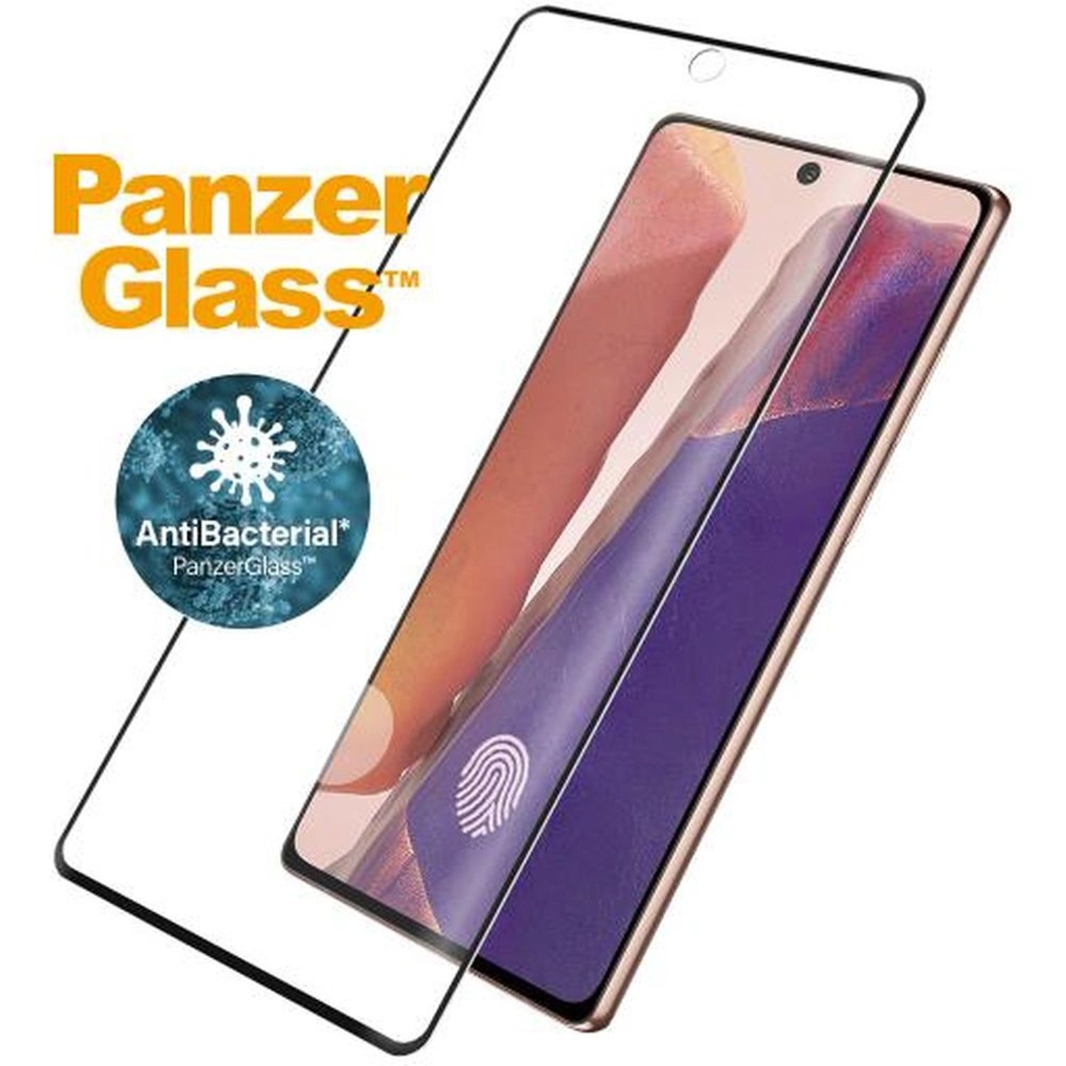 PanzerGlass Full Coverage Tempered Glass Screen Protector for Samsung Galaxy Note 20 Ultra