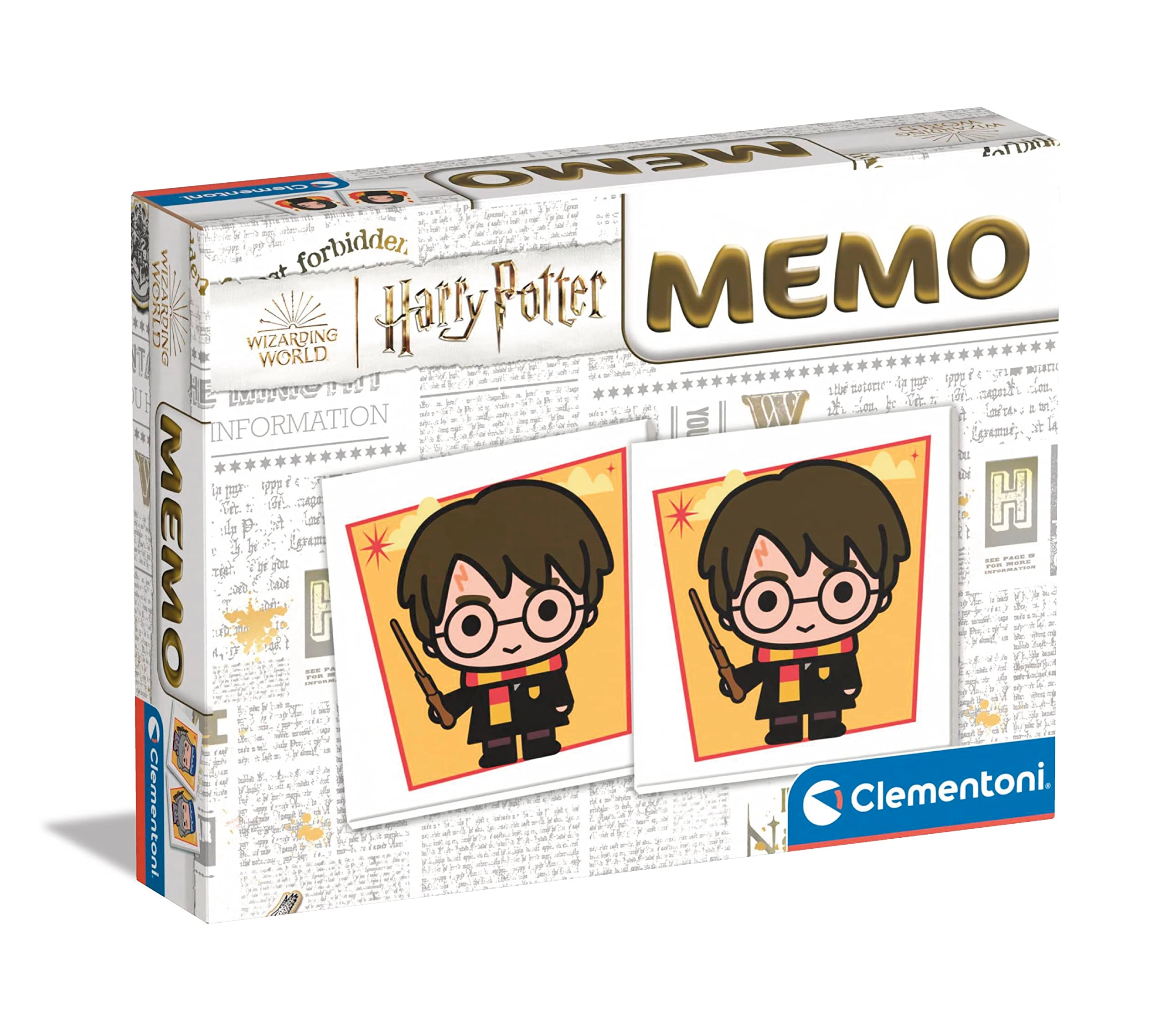Clementoni Memo Pocket Harry Potter - 4 Years 48 pieces