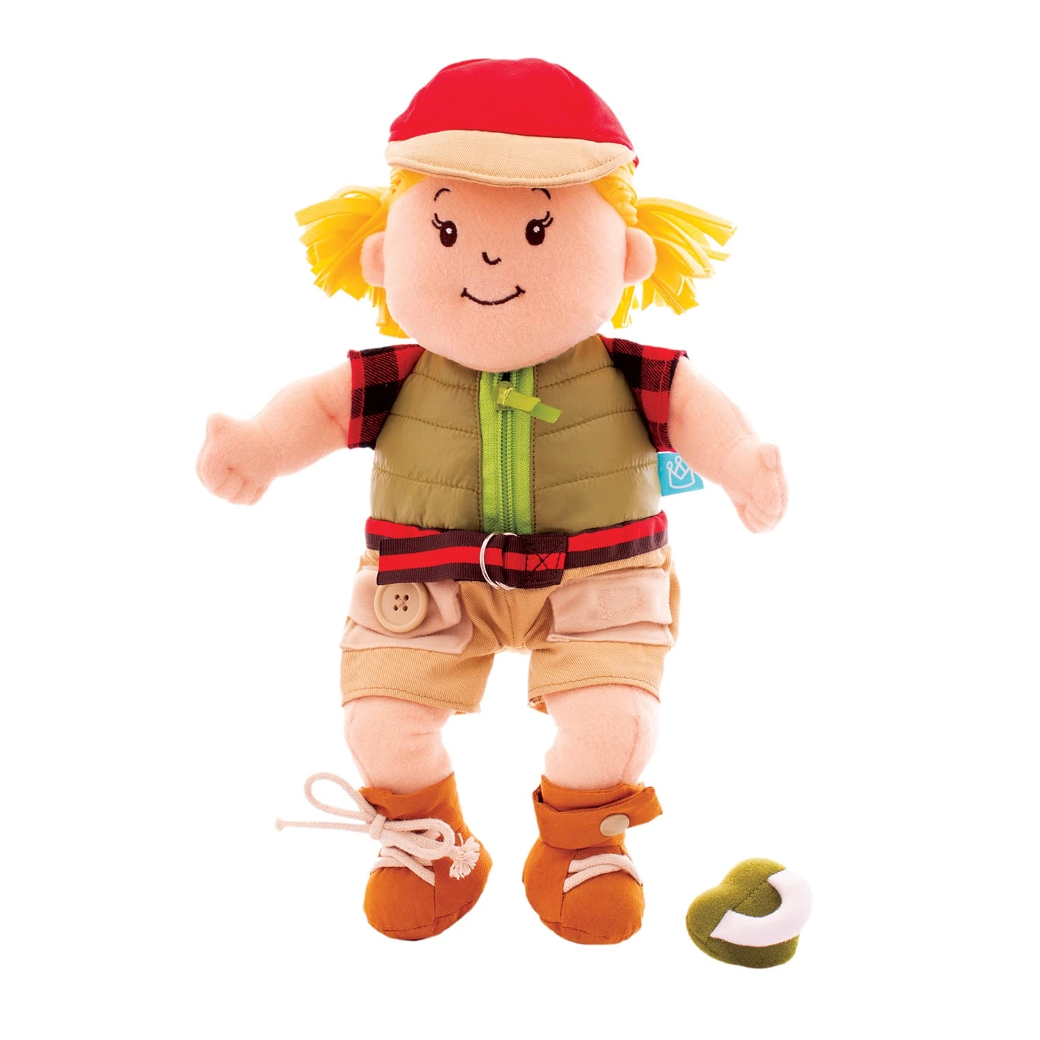 Manhattan Toy Baby Stella Learn to Dress Doll - 15" Ages 12 months+