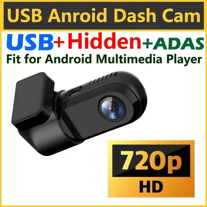 USB HD DVR DASHCAM - 720p 30FPS