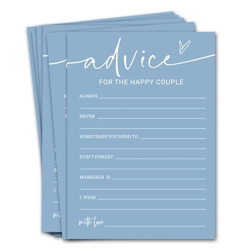 Bridal Shower Games Cards - 25 pieces Adult