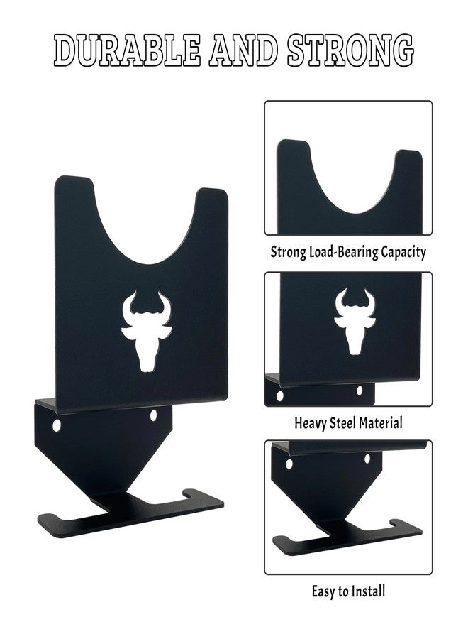Angle Grinder Stand - Multi-Tool Holder + Bench Grinder Wall Mount - Quick-Install Brackets