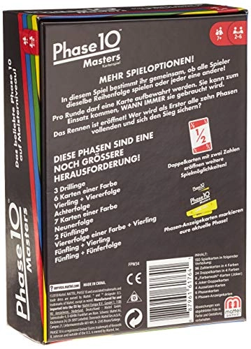 Phase 10 Masters - Card Game (German)