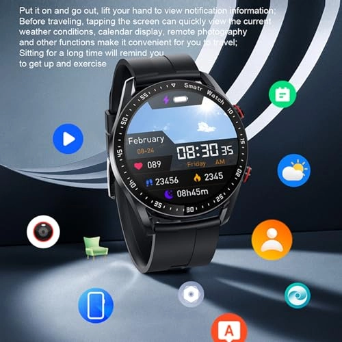 Smart Sports Watch - 1.52" HD Display BT Calling
