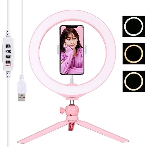 Selfie Led Ring Light - 120mm 160mm 260mm + Ball Head Tripod
