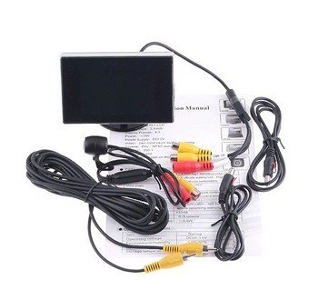 LCD Car Parking Rearview Video Monitor - Nightvision 960*468 pixels