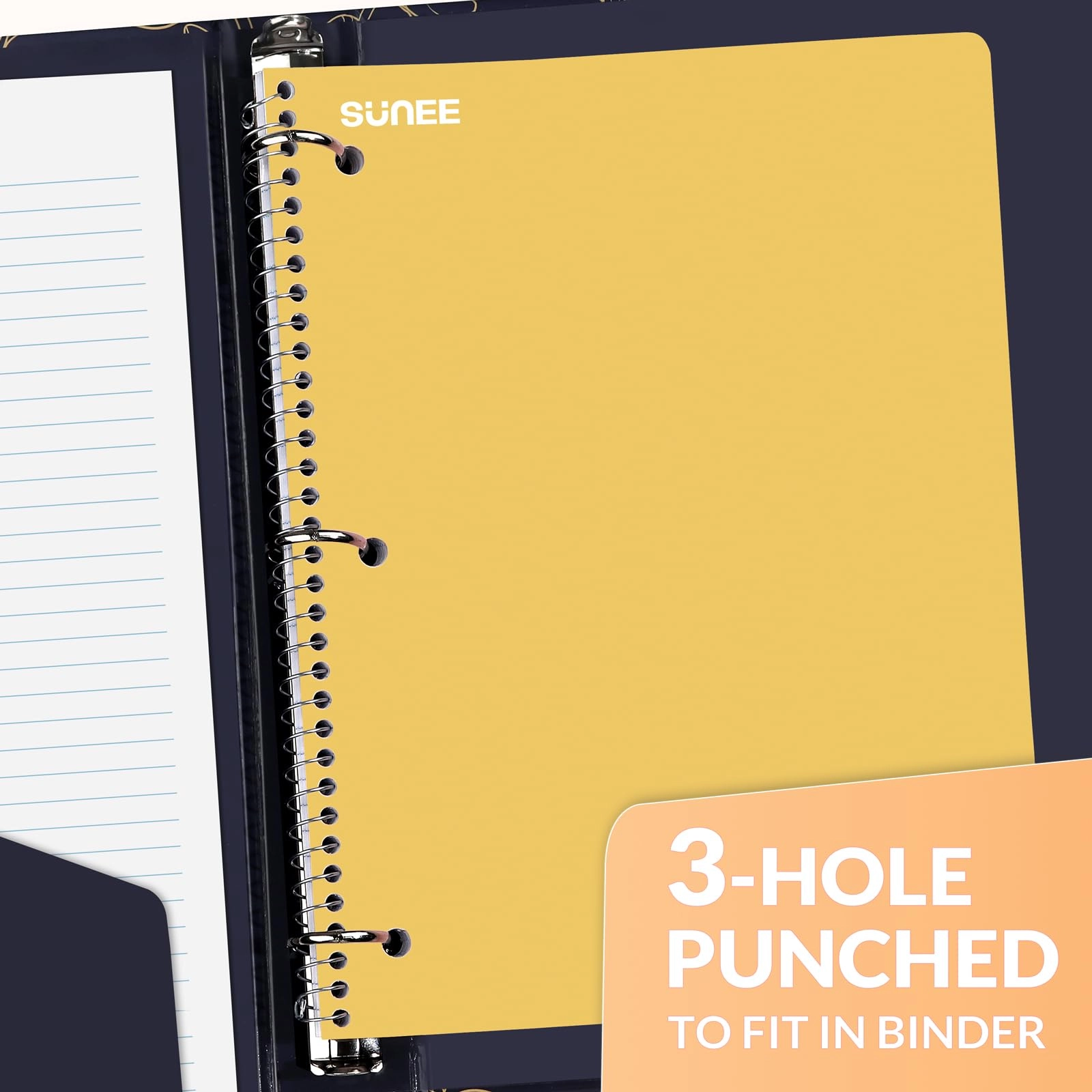 Spiral Notebook 8" x 10-1/2" Spiral - Lined 70 Sheets