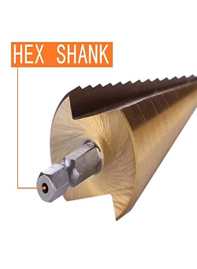 HSS Titanium Step Drill Bits - 3PC 4-12mm 4-20mm 4-32mm