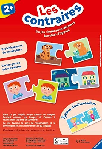 Opposites - 24 months - 3 years 24 pieces