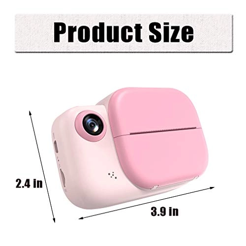 printable camera - 1080P 16GB 2.4 Inch