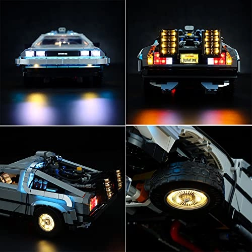 LED Light Kit for LEGO 10300 Back to The Future