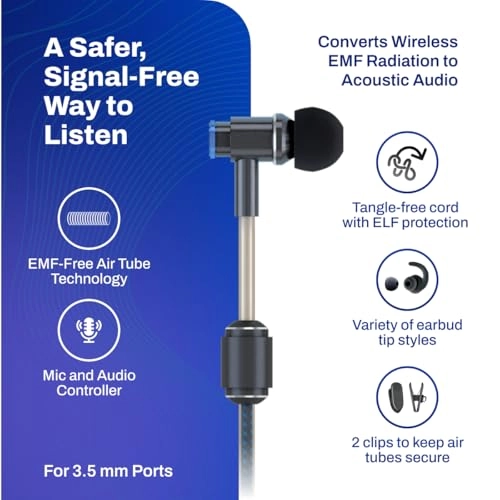 Air Tube Stereo Wired Earbud