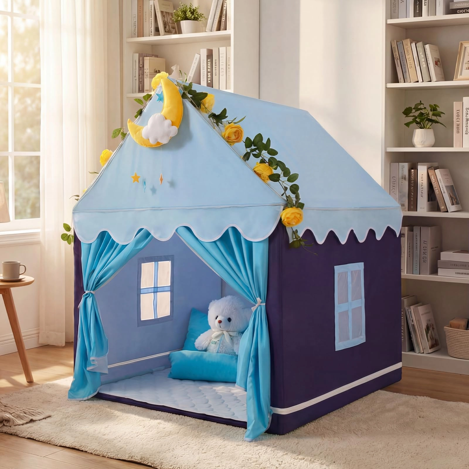 Kids Tent - 120 cm x 104 cm x 129 cm Princess