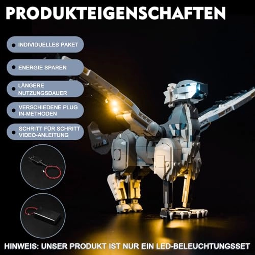 76427 Buckbeak The Hippogriff - LED Light Set USB Powered