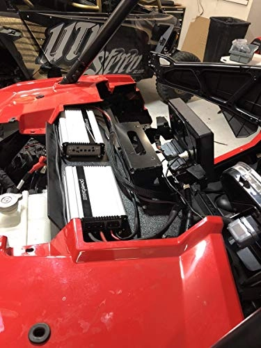 Rzr 19+ Triple Amp Mount - Polaris RZR 2019