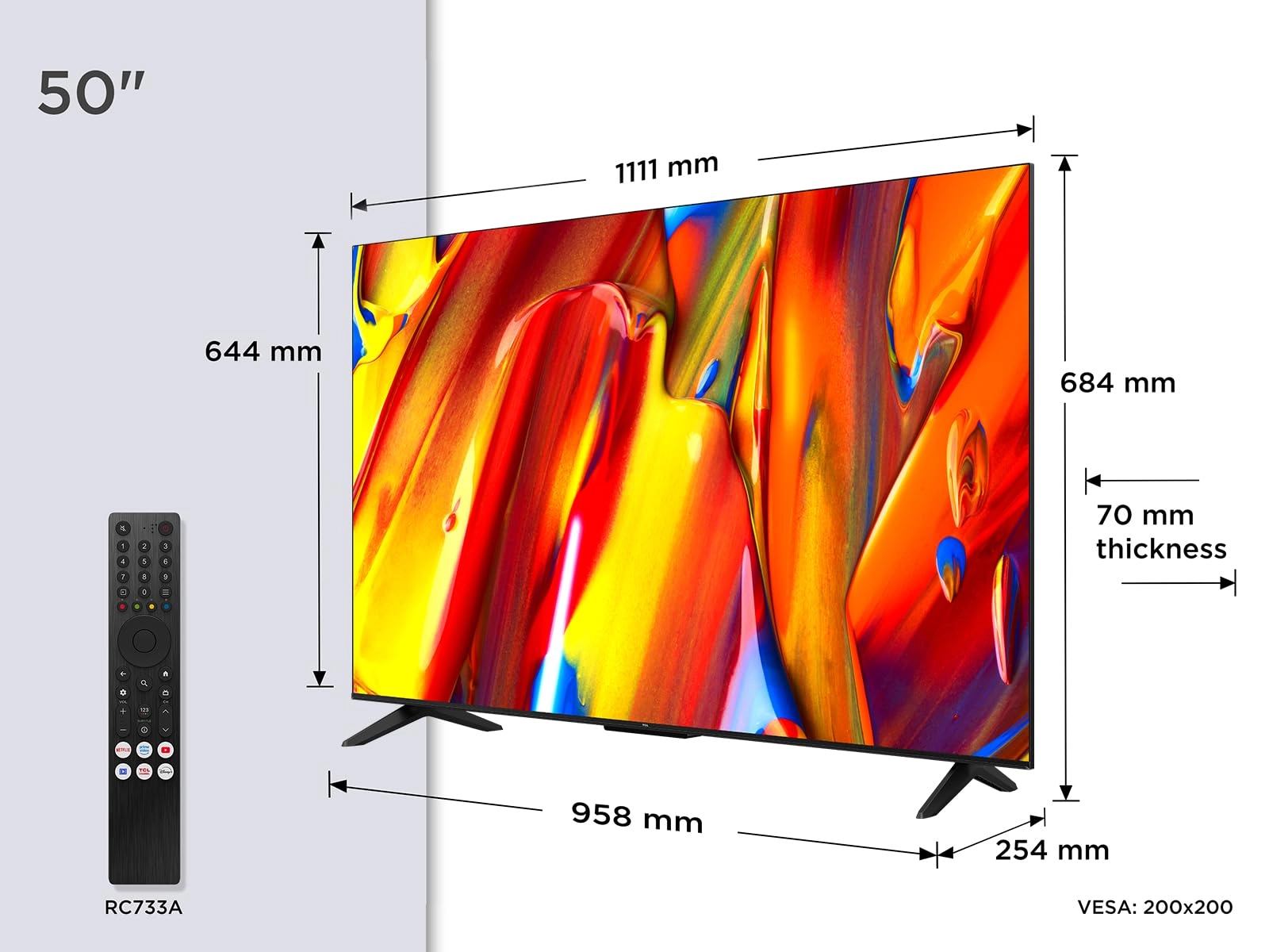 50V5C-UK - 50 Inch