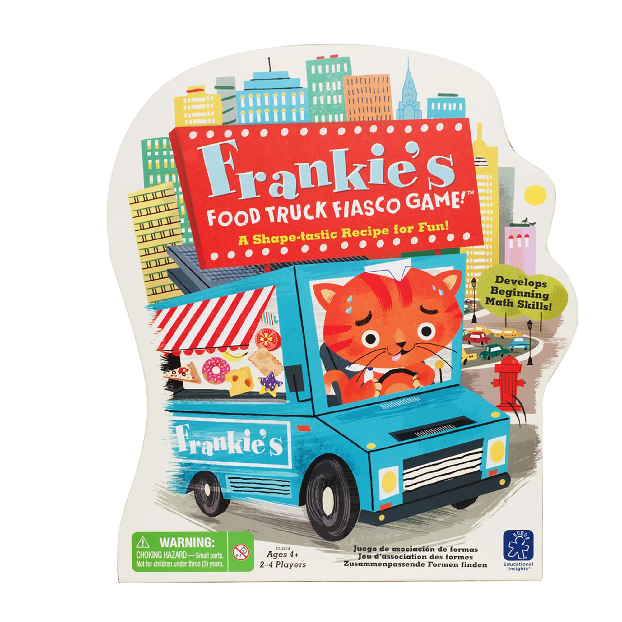 Educational Insights Frankie's Food Truck Fiasco - Shape Matching
