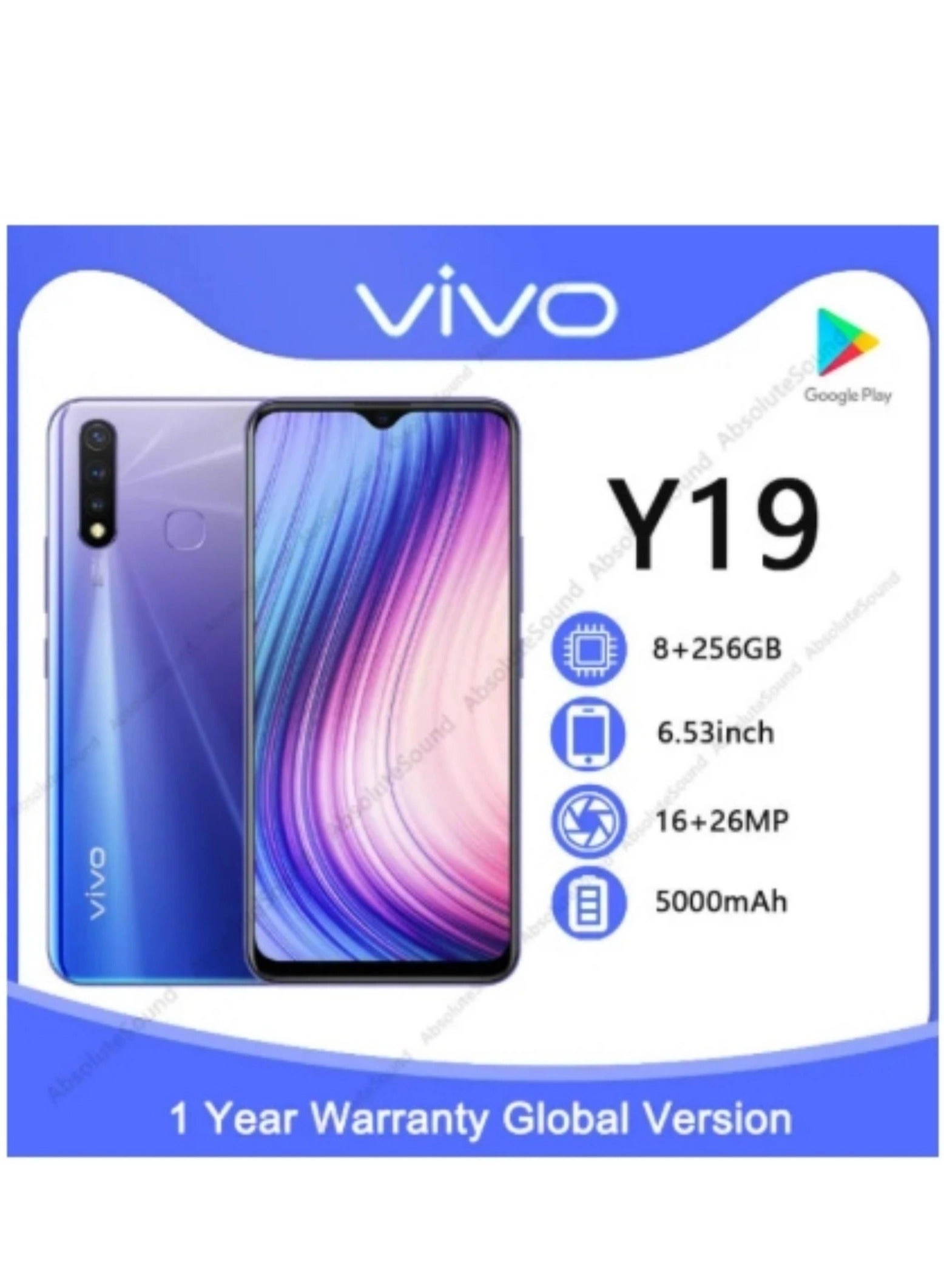 Y19 - 8 GB 256 GB