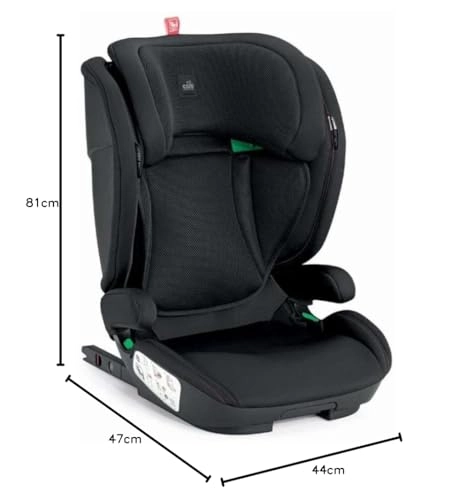 S174-179 - Adjustable 9-height headrest Side head protection