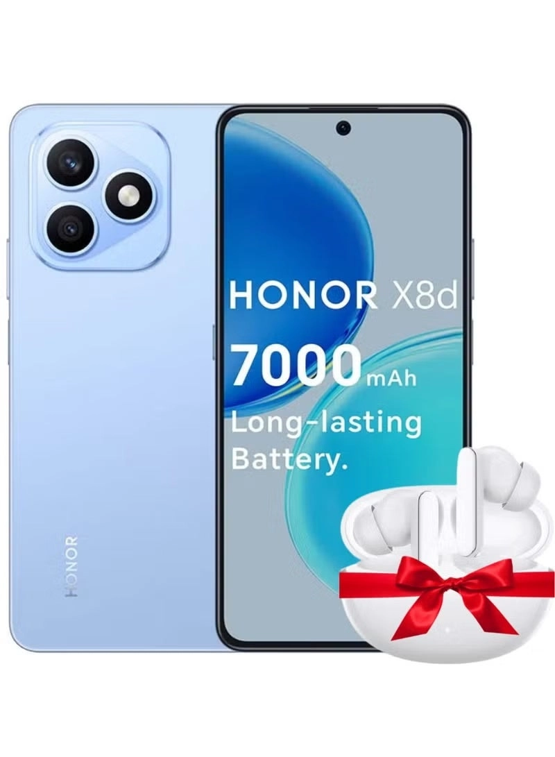 Honor X8d 8GB 256GB + Earbuds X8i