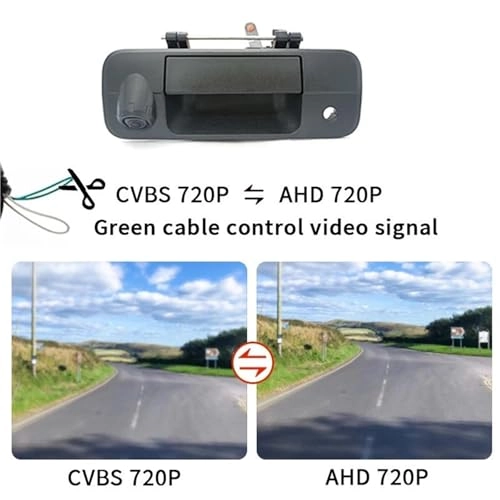 Rear View Camera Fisheye - Night vision Wired 1080P