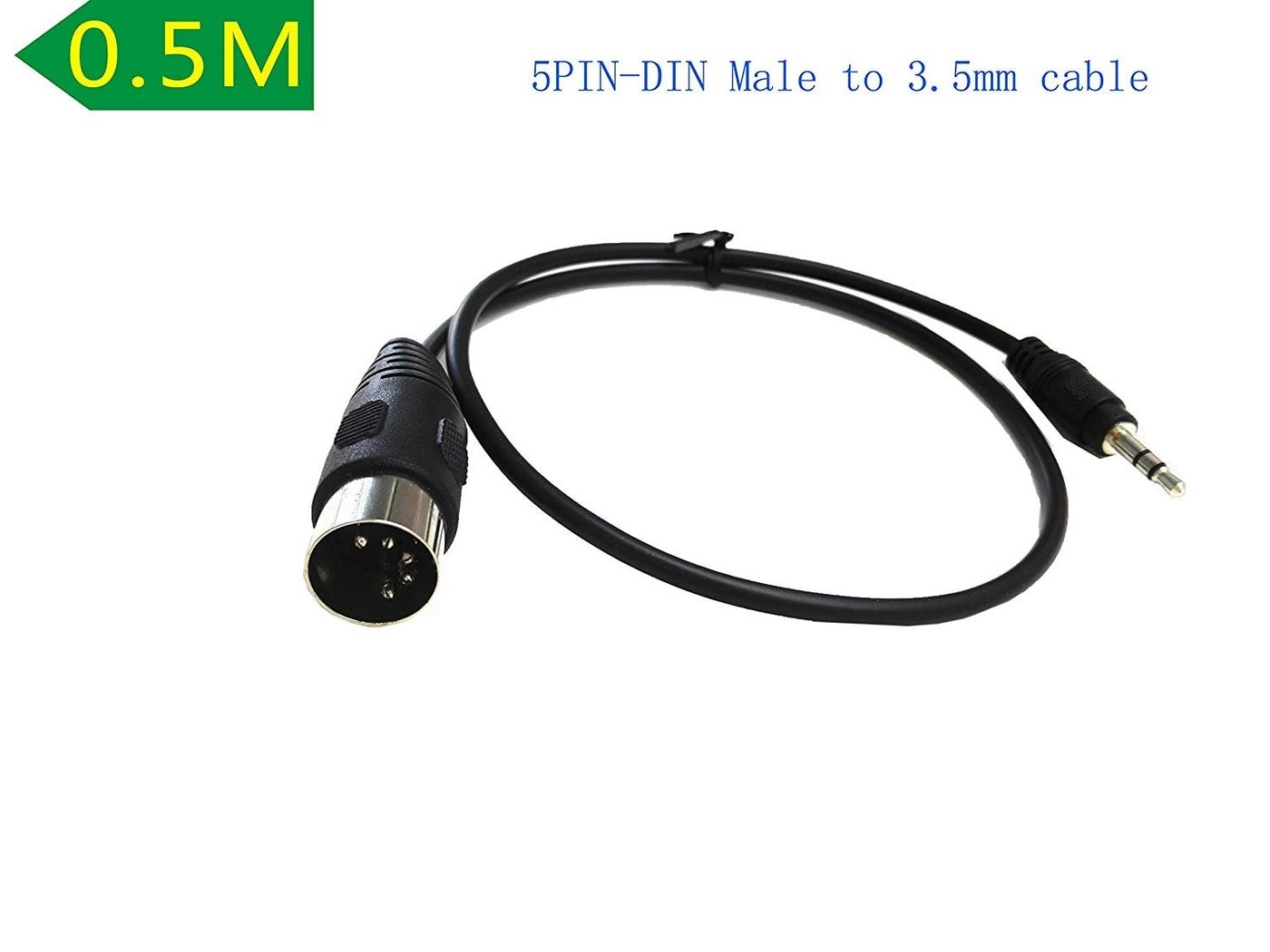 5-Pin DIN-Male Cable - 0.5m