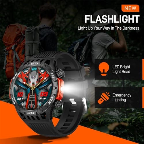 Military Smart Watch - 1.46"