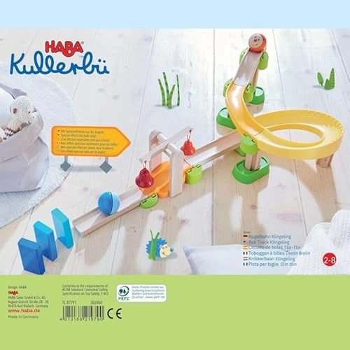 HABA Kullerbü Klingeling Ball Track - 24 months+ 25 pieces