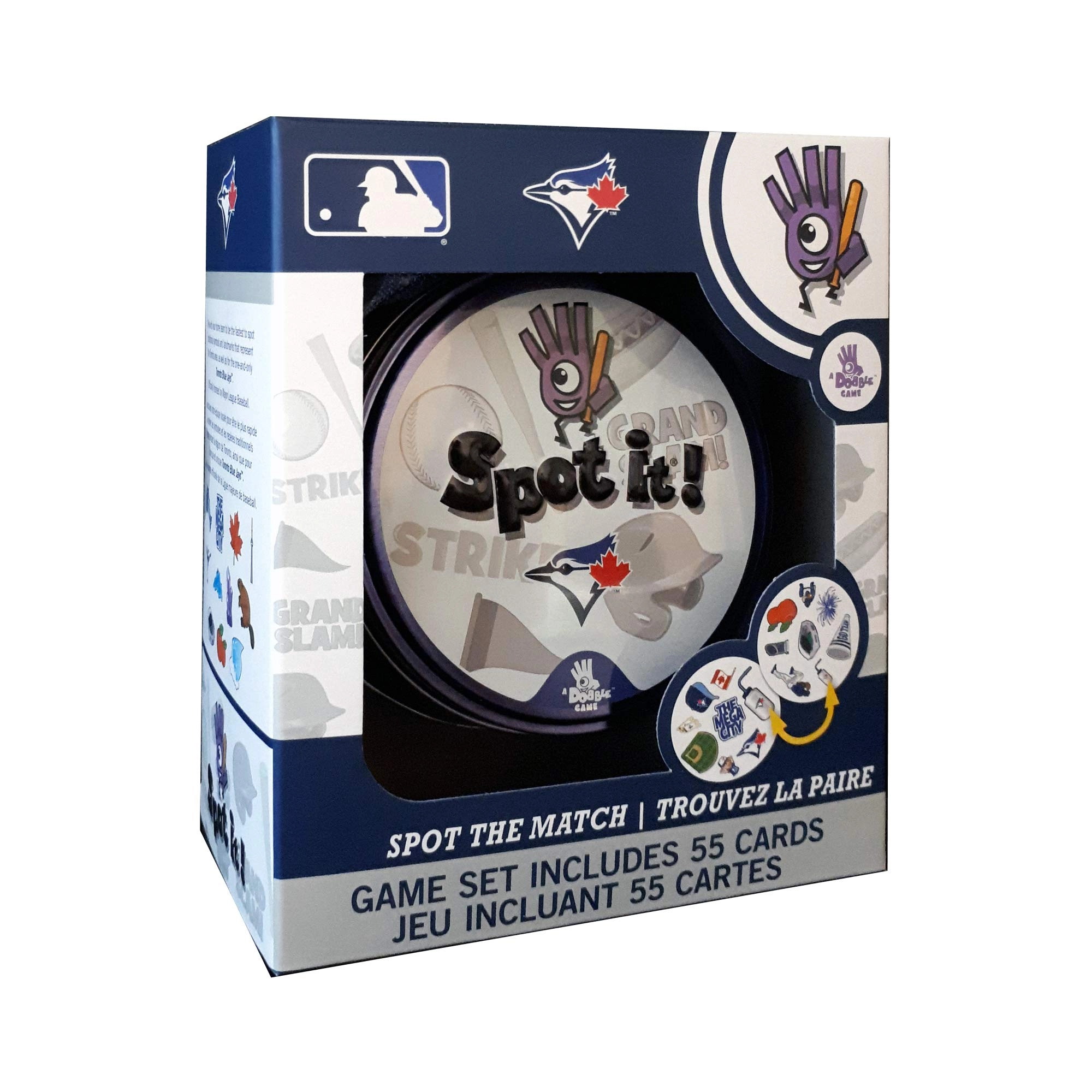 Masterpieces Puzzle Company Spot It!: Toronto Blue Jays Edition - Card Game