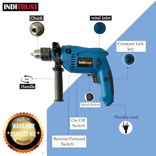 Impact drill - 700W 13mm