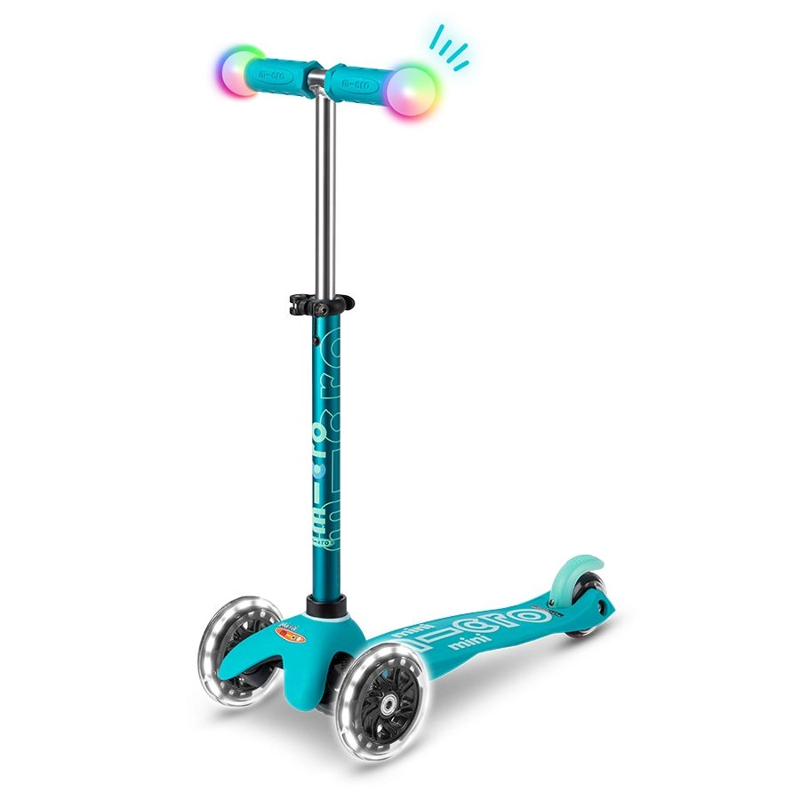 Mini Deluxe Magic - Aqua LED wheels