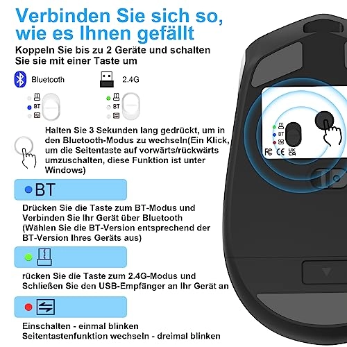 Bluetooth Mouse - Wireless
