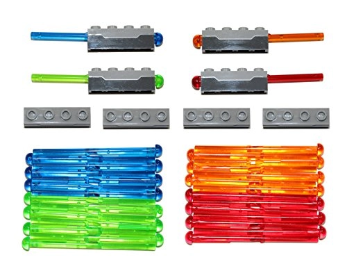 Spring-Loaded Dart Shooter - 40 pcs Transportation