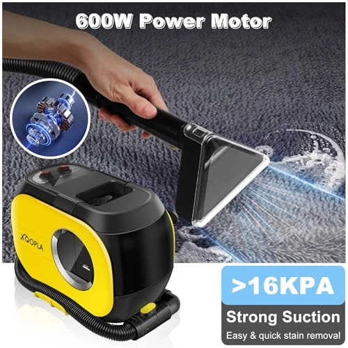 Portable Carpet Spot and Upholstery Cleaner - Spotless Cleaning 600 watts